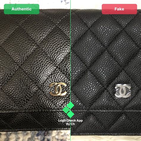 fake vs real chanel woc|chanel woc genuine.